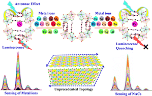 Graphical abstract: Design and synthesis of 2D coordination polymers from isophthalic and adipic acids: exploring Tb-based luminescent sensors for Cr3+, Fe3+ and p-NA