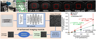 Graphical abstract: Quantifying particle concentration via AI-enhanced optical coherence tomography