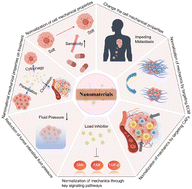 Graphical abstract: The application of nanomaterials in tumor therapy based on the regulation of mechanical properties