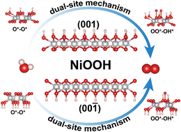 Graphical abstract: Dual-site OER mechanism exploration through regulating asymmetric multi-site NiOOH