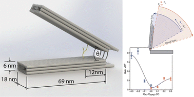 Graphical abstract: Variable gain DNA nanostructure charge amplifiers for biosensing