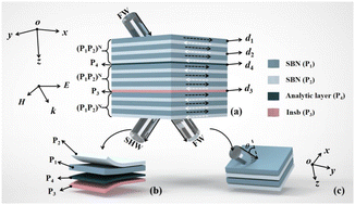 Graphical abstract: A layered Janus metastructure for multi-physical quantity detection based on the second harmonic wave