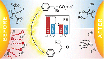 Graphical abstract: The fate of nanoparticle surface chemistry during reductive electrosynthesis in aprotic media