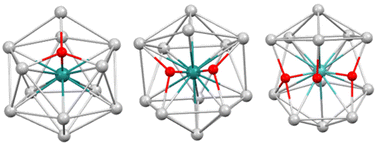 Graphical abstract: Hydride-containing Ag- and Au-rich 8-electron superatomic icosahedral cores: a DFT investigation