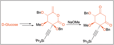 Graphical abstract: Stereocontrolled synthesis of the aconitine D ring from d-glucose