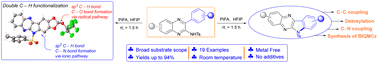 Graphical abstract: PIFA-mediated intramolecular N-arylation of 2-aminoquinoxalines to afford indolo[2,3-b]quinoxaline derivatives