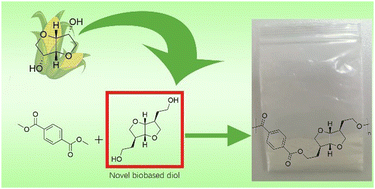 Graphical abstract: Novel semi-aromatic polyesters based on the biobased diol 2,2′-((3S,3aR,6S,6aR)-hexahydrofuro[3,2-b]furan-3,6-diyl)bis(ethan-1-ol): synthesis, characterization and properties