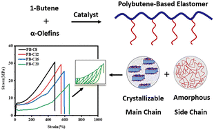 Graphical abstract: Preparation of polybutene-based thermoplastic elastomers through the copolymerization of 1-butene with higher α-olefins