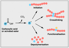 Graphical abstract: Radical decarboxylation: an emerging tool in polymer synthesis
