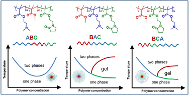 Graphical abstract: Influence of architectural design on the thermoresponsive properties of pyrrolidone-based terpolymers