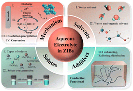 Graphical abstract: Critical insights into the recent advancements and future prospects of zinc ion battery electrolytes in aqueous systems