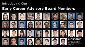 Graphical abstract: Inorganic Chemistry Frontiers welcomes the inaugural Early Career Advisory Board