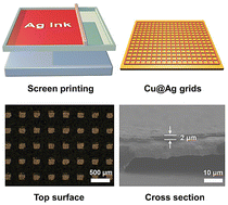 Graphical abstract: Ultralight Ag-grid current collector enabled by screen printing Ag ink on Cu foil as efficient deposition-inducing layer for dendrite-free lithium metal batteries