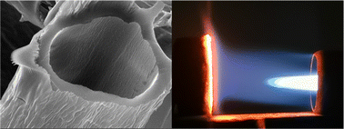 Graphical abstract: Carbon/ZrO2 aerogel composite microtube superfoam