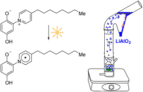 Graphical abstract: Lithium aluminate flotation by pH- and light-switchable collectors based on the natural product punicine