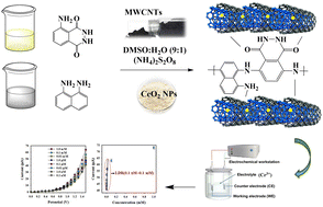 Graphical abstract: Sensitive Cr3+ sensor based on novel poly(luminol-co-1,8-diaminonaphthalene)/CeO2/MWCNTs nanocomposites