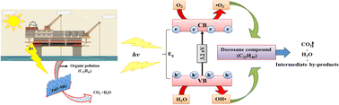 Graphical abstract: Fabrication of zinc oxide nanorods for photocatalytic degradation of docosane, a petroleum pollutant, under solar light simulator