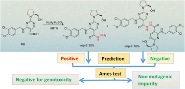 Graphical abstract: Synthesis and mutagenic risk of avanafil's potential genotoxic impurities