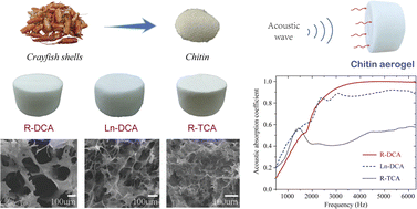 Graphical abstract: Sustainable versatile chitin aerogels: facile synthesis, structural control and high-efficiency acoustic absorption