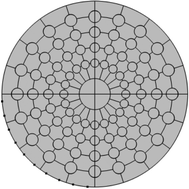 Graphical abstract: Design and performance optimization of a lattice-based radial flow field in proton exchange membrane fuel cells