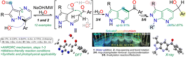 Graphical abstract: Isomerization of pirazolopyrimidines to pyrazolopyridines by ring-opening/closing reaction in aqueous NaOH