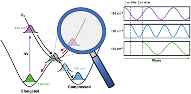 Graphical abstract: Tracking the conical intersection dynamics for the photoinduced Jahn–Teller switch of a Mn(iii) complex