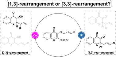 Graphical abstract: Asymmetric catalytic [1,3]- or [3,3]-sigmatropic rearrangement of 3-allyloxy-4H-chromenones and their analogues