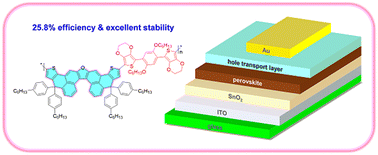 Graphical abstract: Conjugated polymers of an oxa[5]helicene-derived polycyclic heteroaromatic: tailoring energy levels and compatibility for high-performance perovskite solar cells