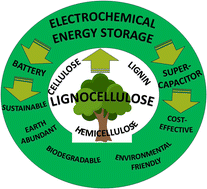 Graphical abstract: Lignocellulosic biomass-based materials: a promising resource for viable energy storage