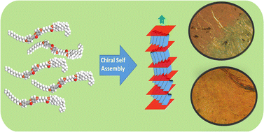 Graphical abstract: The interplay of chirality and restricted rotation: stabilisation of chiral, frustrated mesophases over a wide thermal range