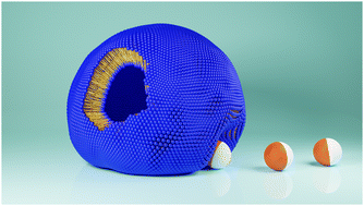 Graphical abstract: Autonomous engulfment of active colloids by giant lipid vesicles