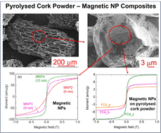 Graphical abstract: Cork-derived magnetic composites: a preliminary study