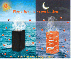 Graphical abstract: Harvesting solar energy with a Ni-MOF-based evaporator for efficient solar thermal storage and steam generation