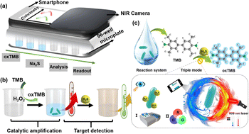 Graphical abstract: Engineering electronic band structure of ternary thermoelectric nanocatalysts for highly efficient detection of hydrogen sulfide