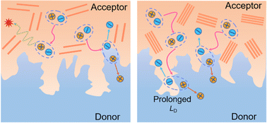 Graphical abstract: Prolonging the exciton diffusion length by manipulating molecular stacking enables pseudo-planar heterojunction organic solar cells to achieve over 19% efficiency