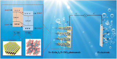 Graphical abstract: Visible-light-responsive S-vacancy ZnIn2S4/N-doped TiO2 nanoarray heterojunctions for high-performance photoelectrochemical water splitting