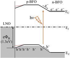 Graphical abstract: Growth of p/n-type BiFeO3 thin films for construction of a bilayer p–n junction for photodegradation of organic pollutants