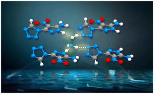 Graphical abstract: Trapping molecular hydrazine in a cocrystal via hydrogen bonding