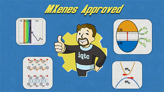 Graphical abstract: Exploring the photoactive properties of promising MXenes for water splitting
