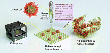 Graphical abstract: Application of 3D, 4D, 5D, and 6D bioprinting in cancer research: what does the future look like?