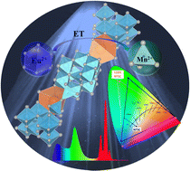 Graphical abstract: Highly efficient blue-green dual-narrow-emission in RbAl11O17:Eu2+,Mn2+ toward wide-color-gamut human-centric backlights