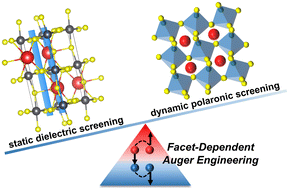 Graphical abstract: Modulation of Auger recombination via facet engineering in CsPbBr3 perovskite nanocrystals