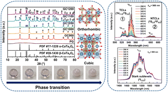 Graphical abstract: Structure, spectroscopic properties and optical temperature-sensing behavior of glass-ceramics containing polymorphic CaTa2O6:Er3+/Yb3+ nanocrystals
