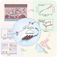 Graphical abstract: Conjugated polyelectrolyte with a backbone integrated by benzene and fluorene for mimicking neural synapses and associative learning