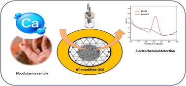 Graphical abstract: A borophene electrocatalyst for the identification of calcium ions in blood serum samples