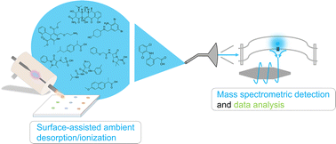 Graphical abstract: Fast and sustainable active pharmaceutical ingredient (API) screening in over-the-counter and prescription drug products by surface-assisted plasma-based desorption/ionization high-resolution mass spectrometry