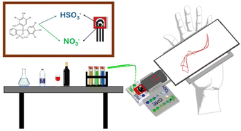 Graphical abstract: A portable platform with integrated colorimetric and electrochemical detection of nitrite and bisulfite in environmental and beverage samples