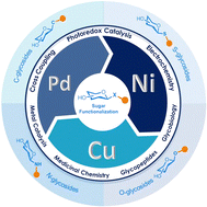 Graphical abstract: Advances in metal-catalyzed strategies for carbohydrate functionalization