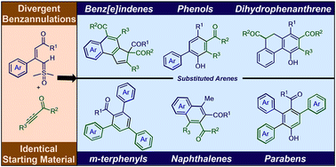 Graphical abstract: Versatile benzannulation strategies with vinyl sulfoxonium ylides and electron-deficient alkenes/alkynes