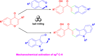 Graphical abstract: Efficient synthesis of benzo(hetero)aryl-5-yl(2-hydroxyphenyl)methanones via mechanochemical benzannulation
